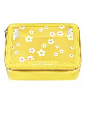 Marc Jacobs Daisy Yellow Floral Cosmetic Bag